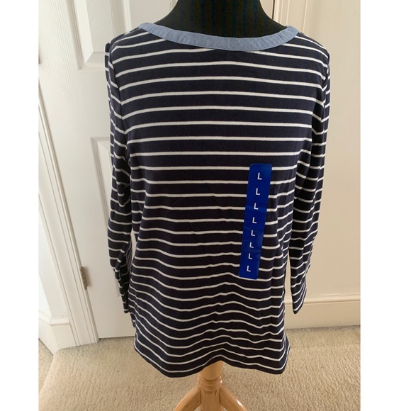 womans NAUTICA top sz L - Picture 2 of 3